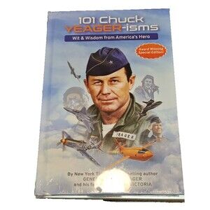 2022 1st SC BOOK: "101 CHUCK YEAGER-isms"-New Sealed
